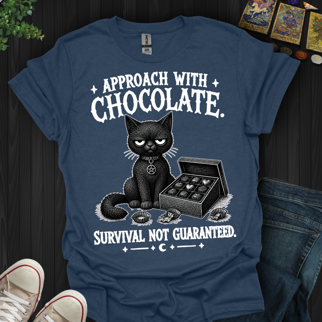 Approach With Chocolate- T-Shirt