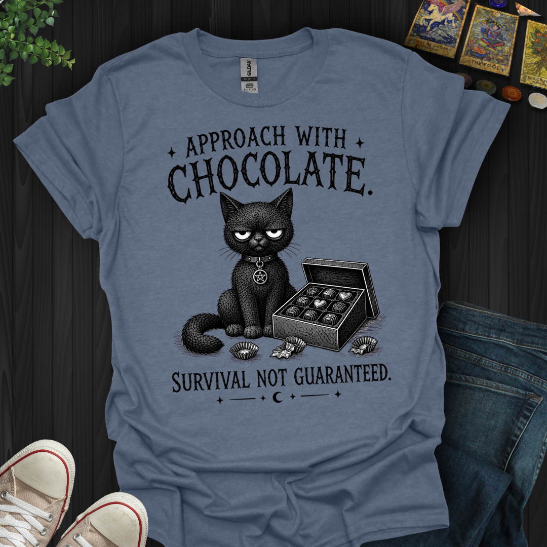 Approach With Chocolate- T-Shirt