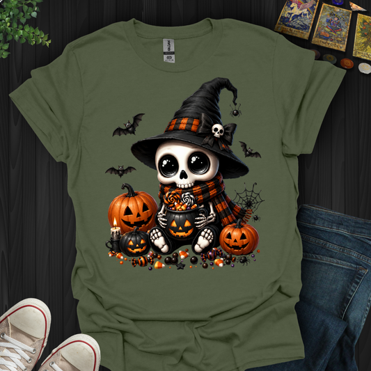 Dead Cute For Halloween- T-Shirt