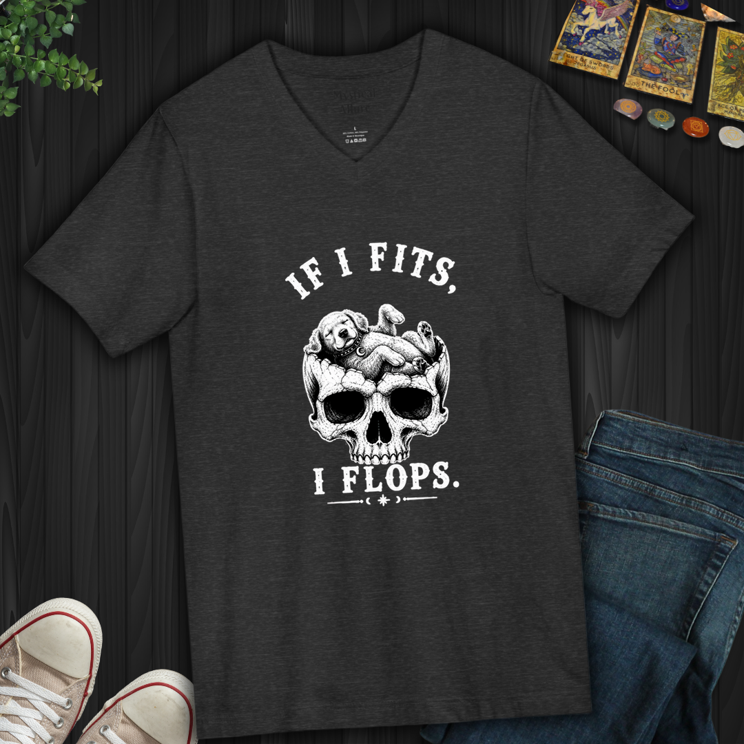 I Fits I Flop- V-Neck