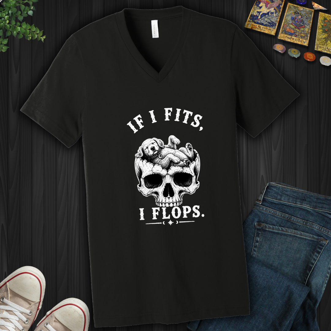 I Fits I Flop- V-Neck