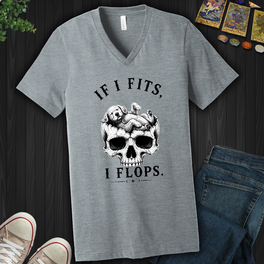 I Fits I Flop- V-Neck