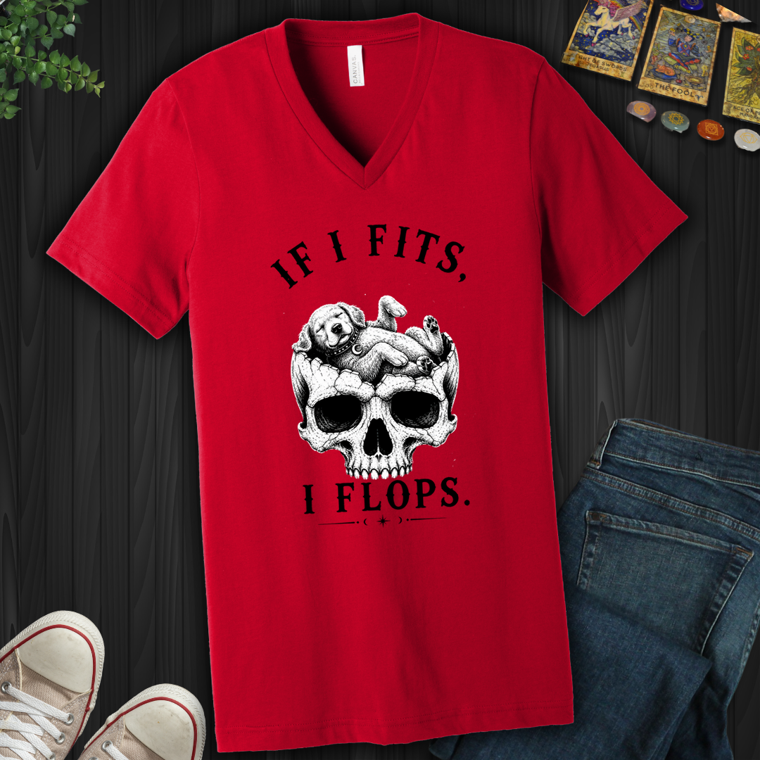 I Fits I Flop- V-Neck