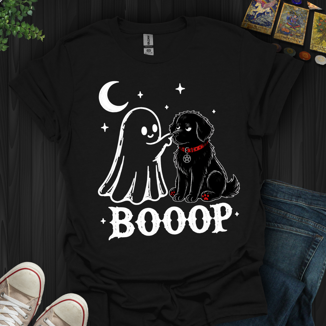 Ghost And Dog Boop- T-Shirt
