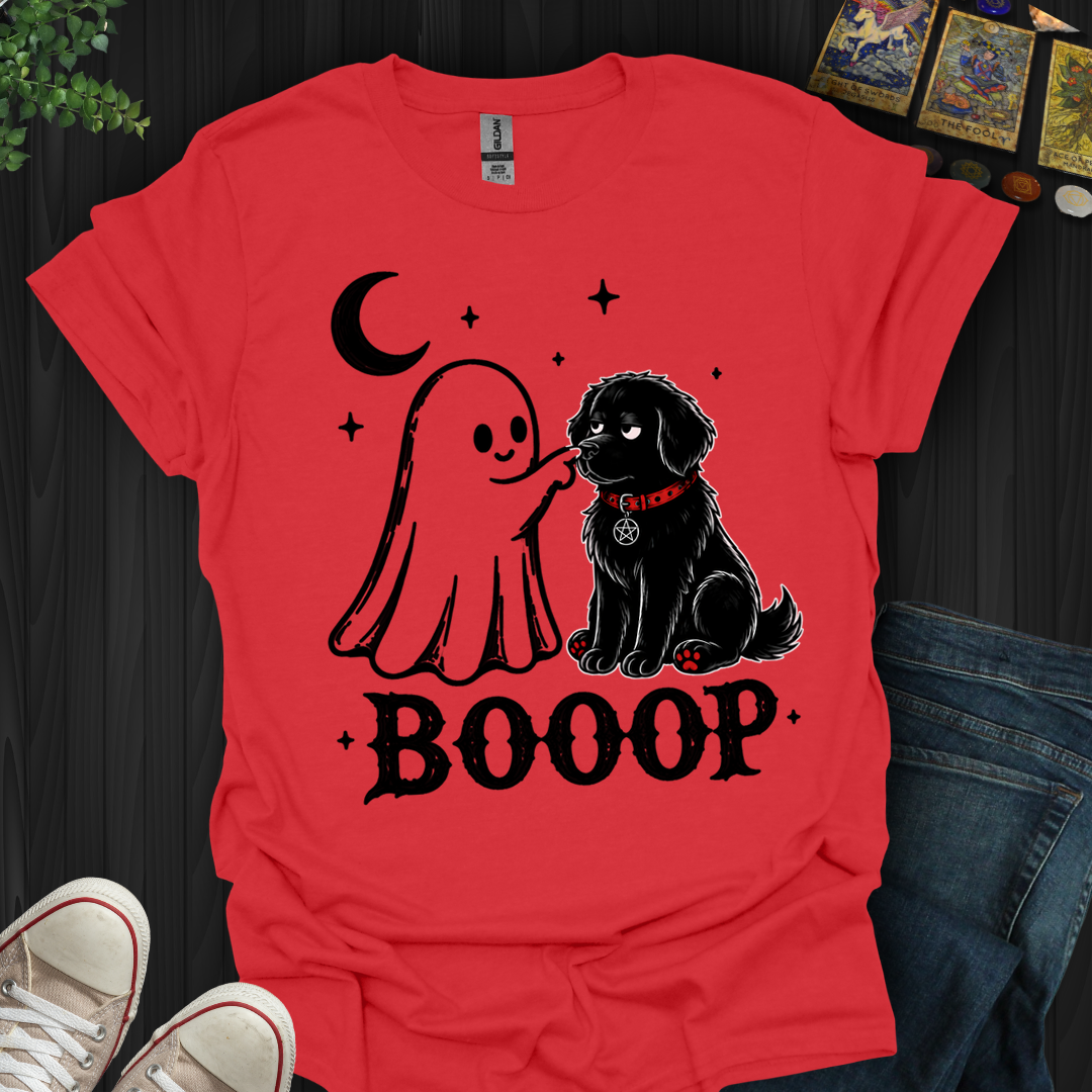 Ghost And Dog Boop- T-Shirt