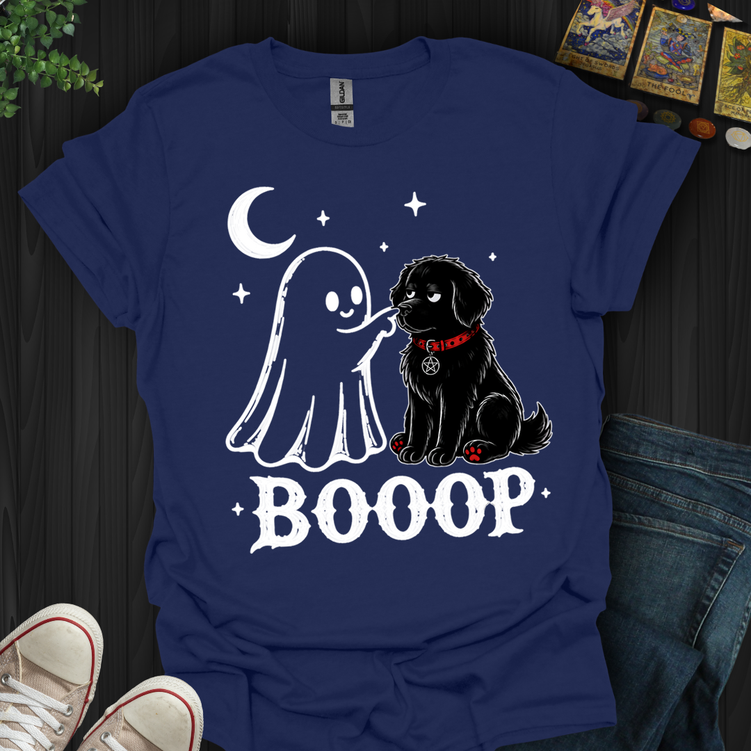 Ghost And Dog Boop- T-Shirt