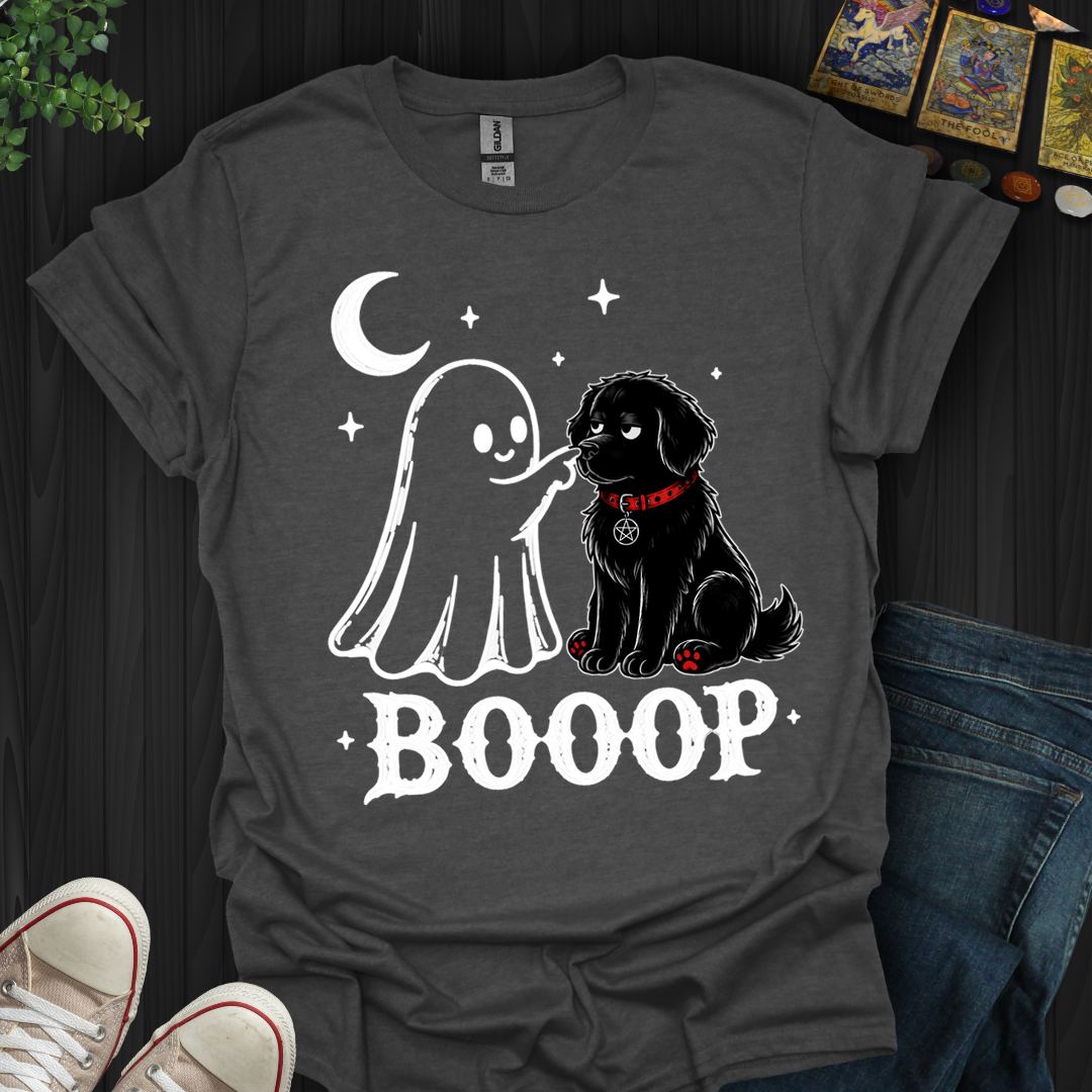 Ghost And Dog Boop- T-Shirt
