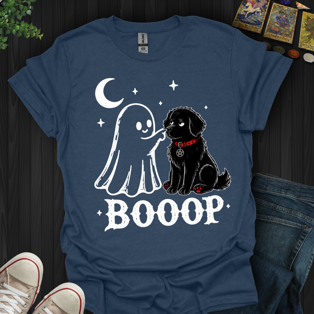 Ghost And Dog Boop- T-Shirt