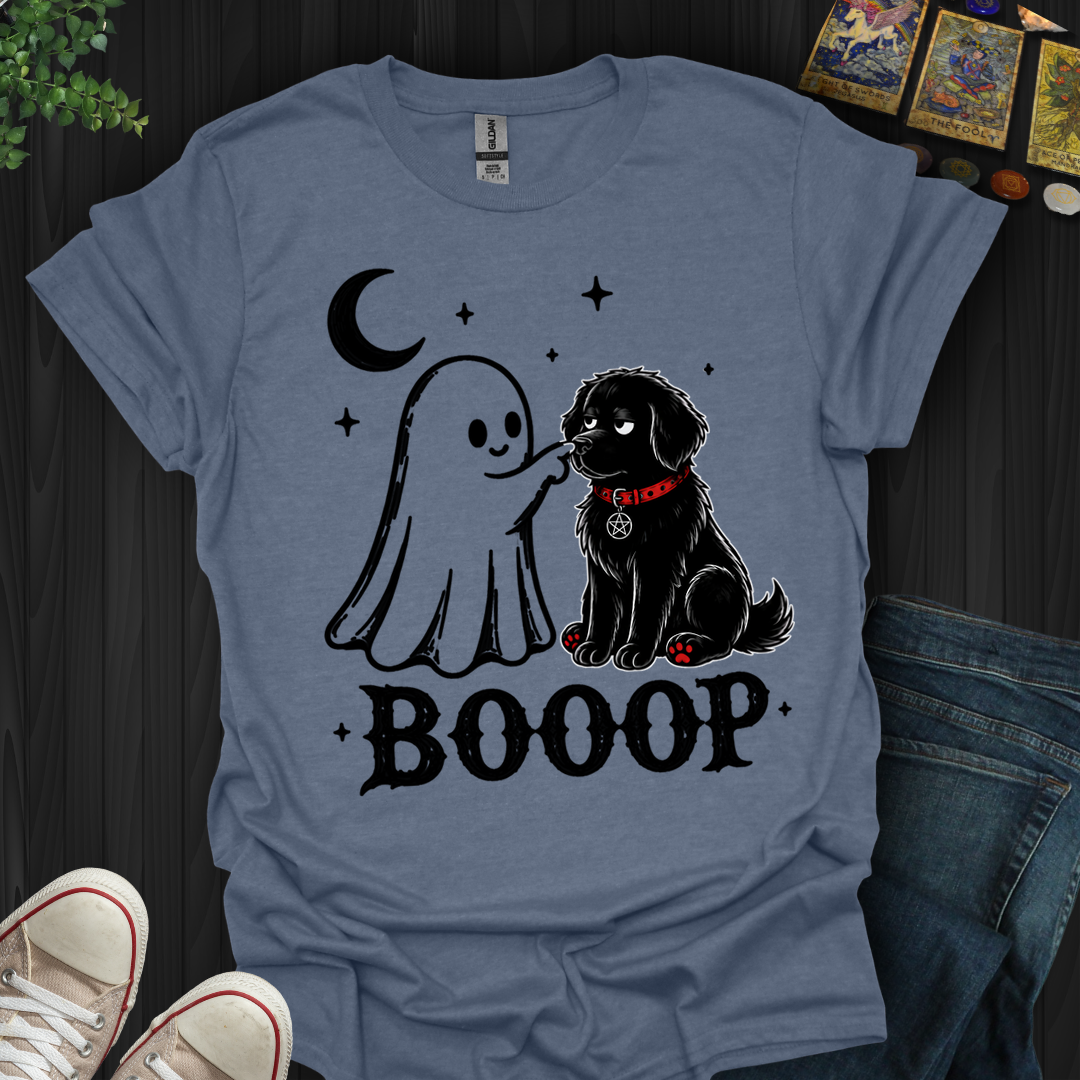 Ghost And Dog Boop- T-Shirt