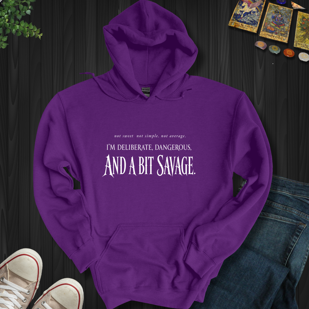 A Bit Savage- Hooded Sweatshirt