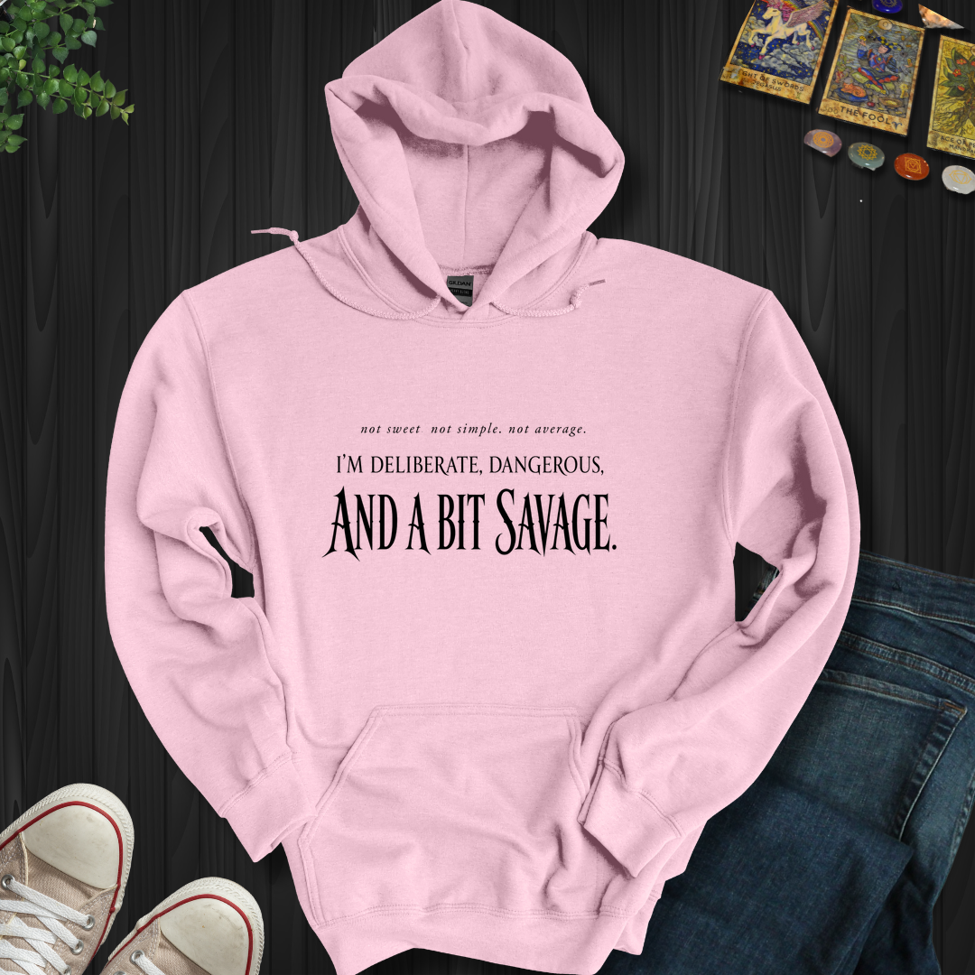 A Bit Savage- Hooded Sweatshirt