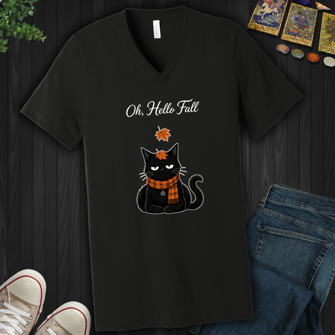 Oh, Hello Fall- V-Neck