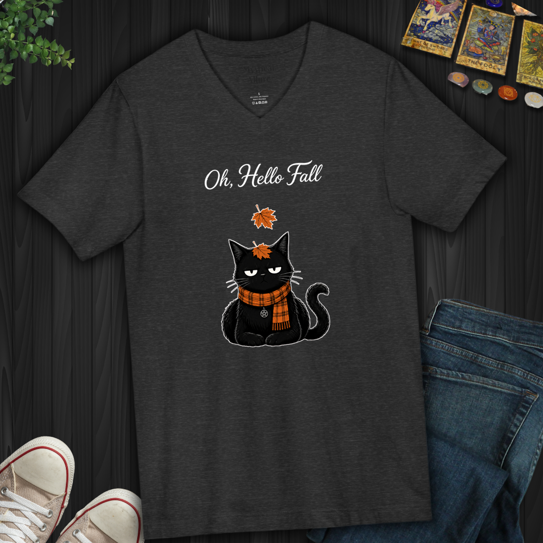 Oh, Hello Fall- V-Neck