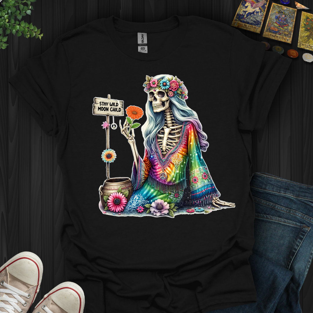 Hippy Moon Child- T-Shirt