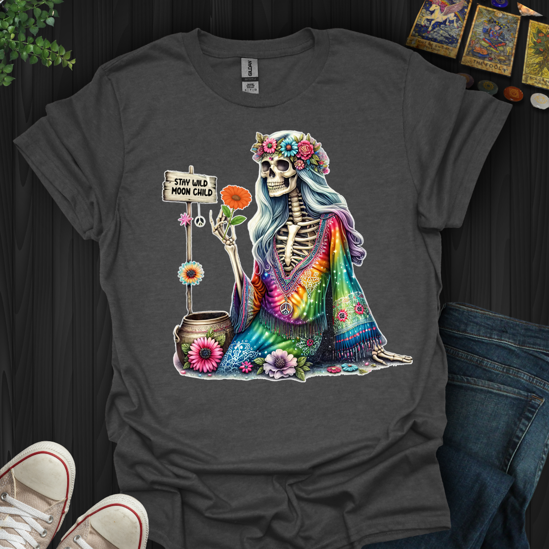 Hippy Moon Child- T-Shirt
