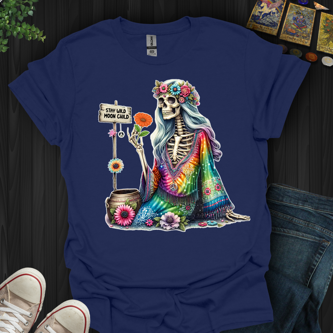 Hippy Moon Child- T-Shirt