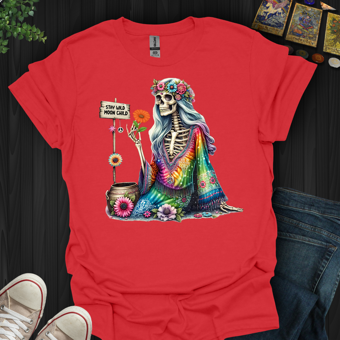 Hippy Moon Child- T-Shirt
