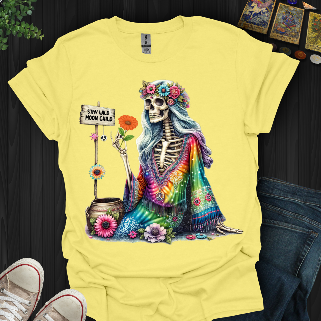Hippy Moon Child- T-Shirt