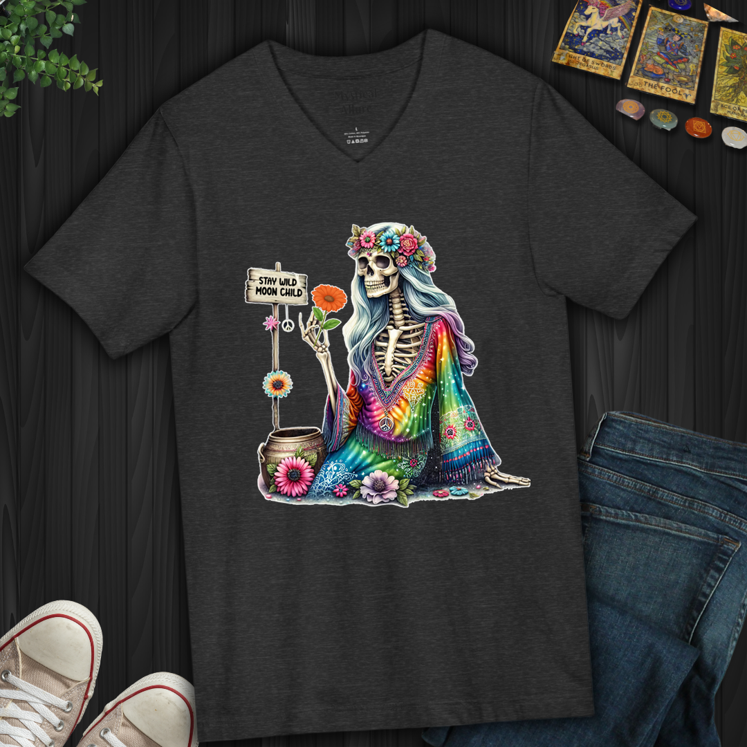 Hippy Moon Child- V-Neck