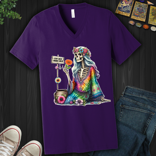 Hippy Moon Child- V-Neck