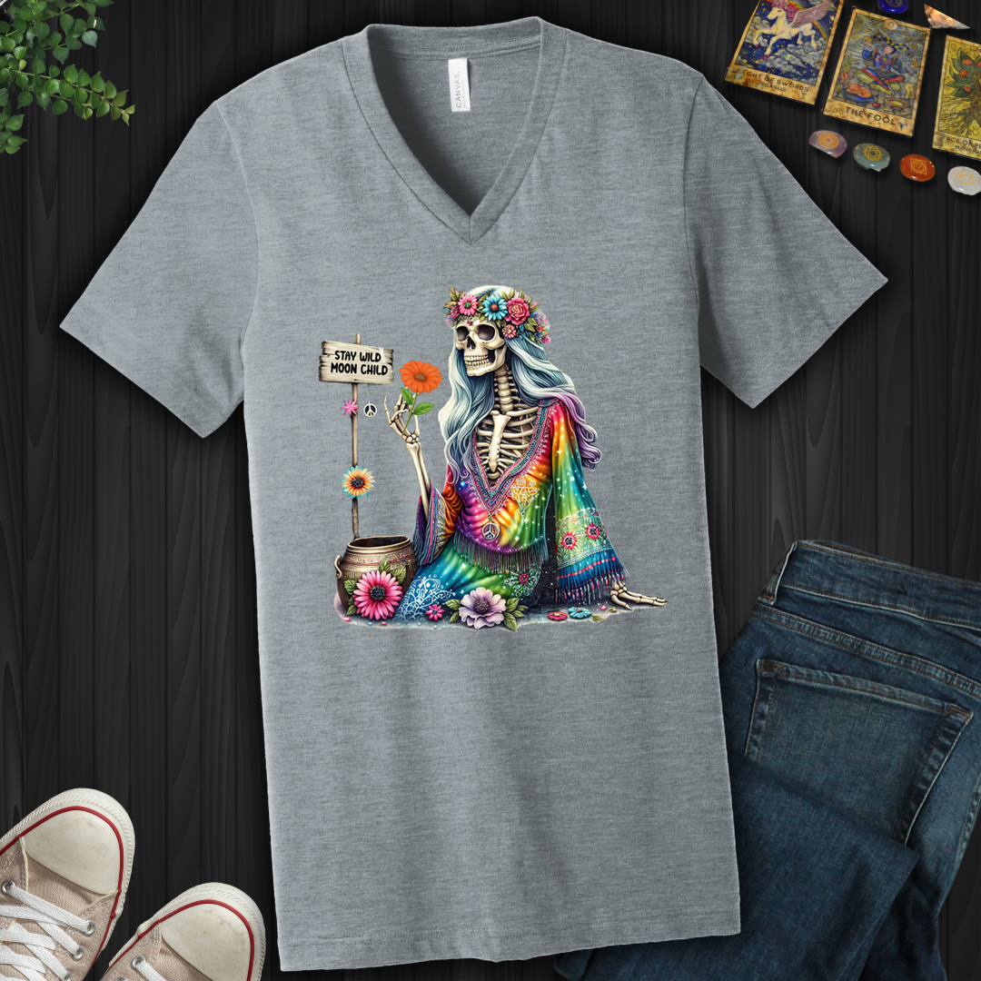 Hippy Moon Child- V-Neck