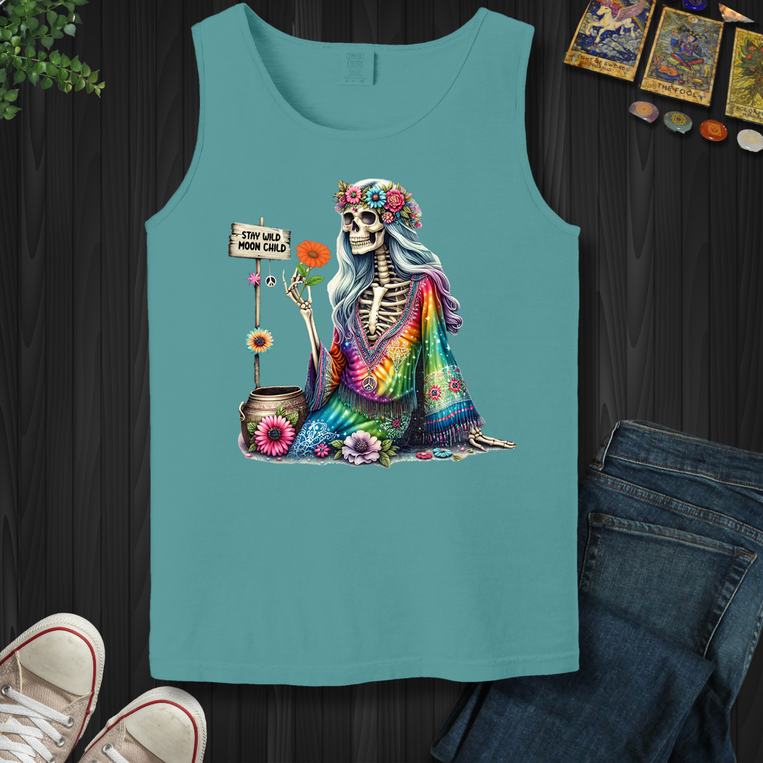 Hippy Moon Child- Tank Top