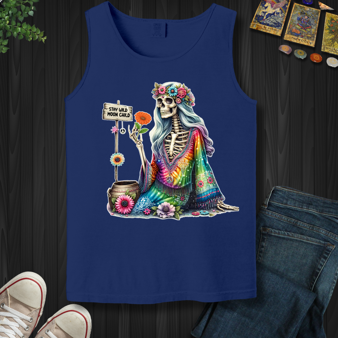 Hippy Moon Child- Tank Top