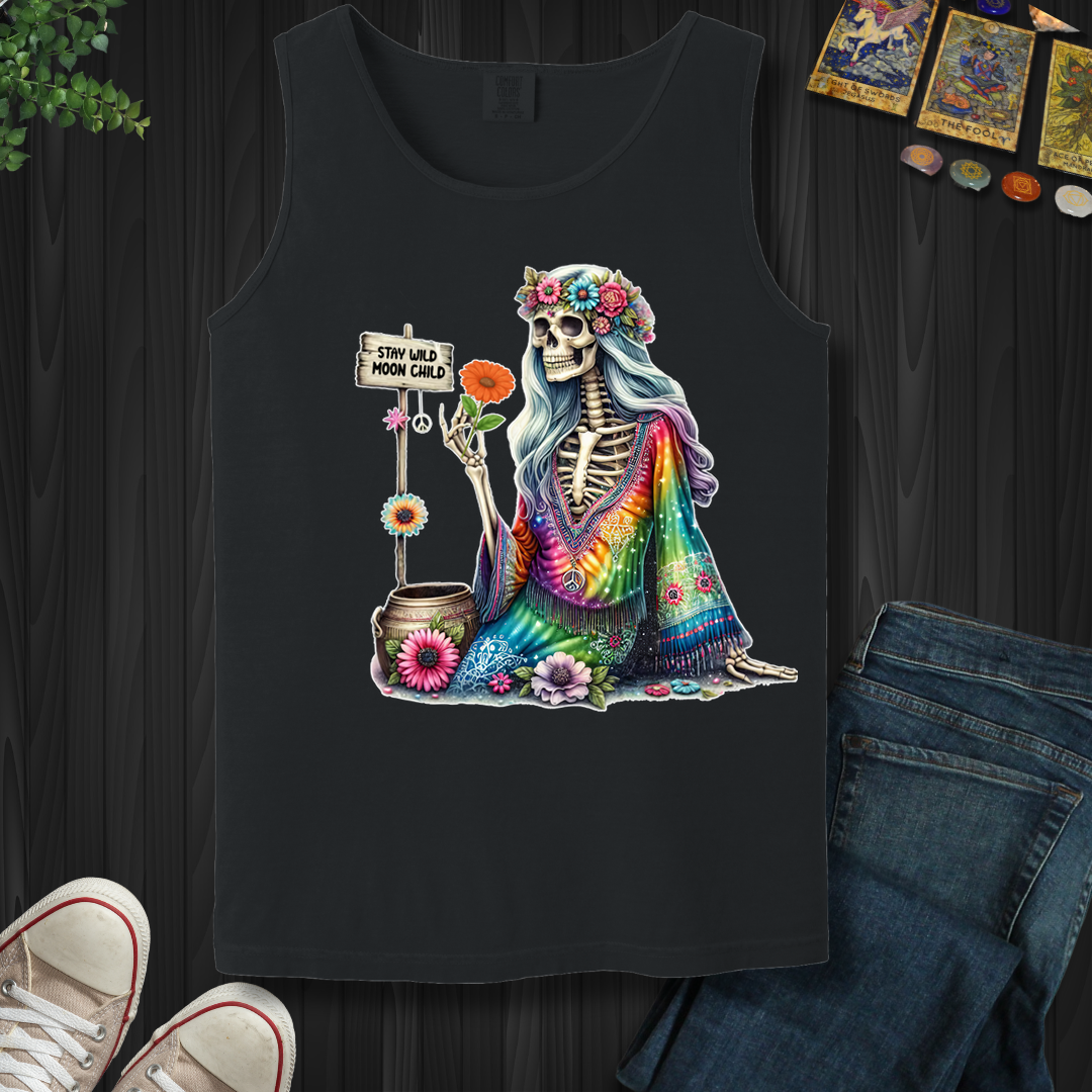 Hippy Moon Child- Tank Top