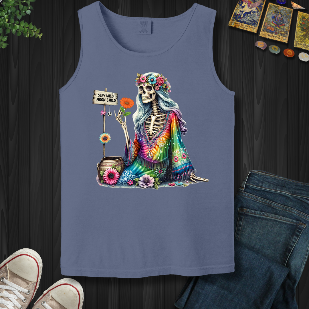 Hippy Moon Child- Tank Top