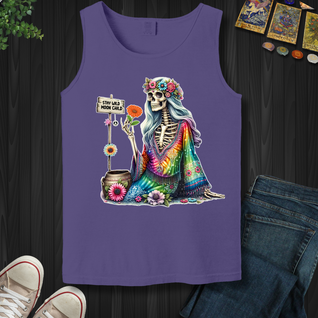 Hippy Moon Child- Tank Top