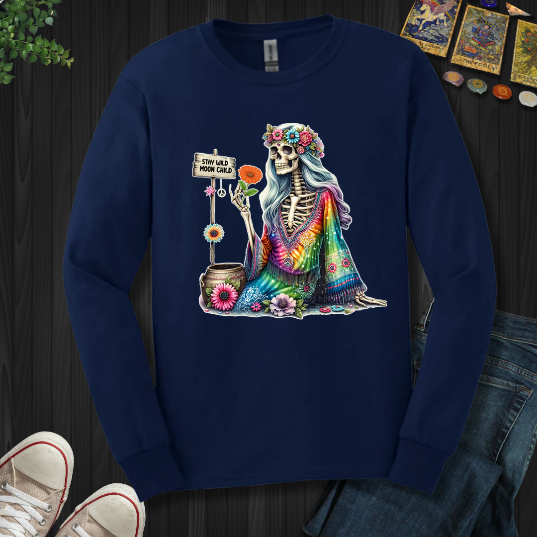 Hippy Moon Child- Long Sleeve