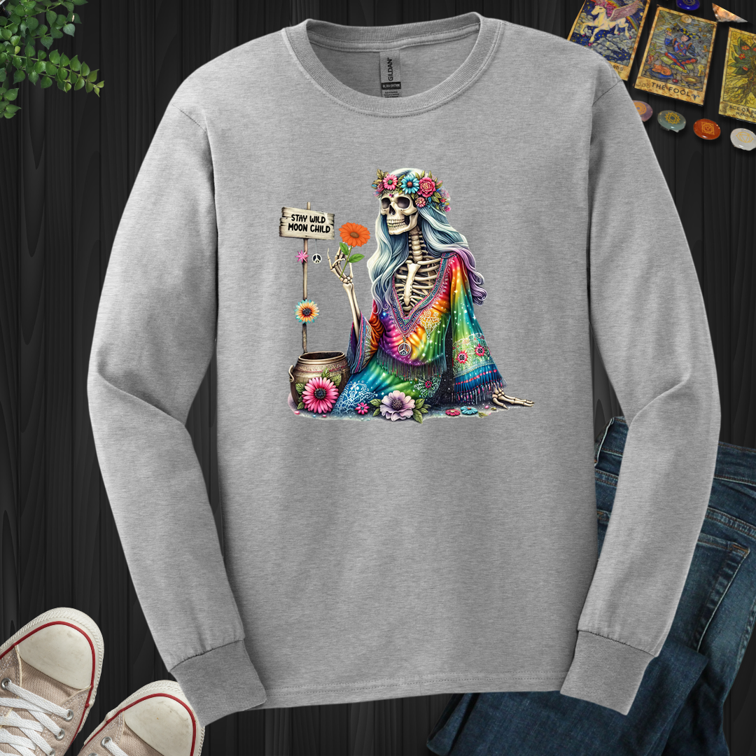 Hippy Moon Child- Long Sleeve