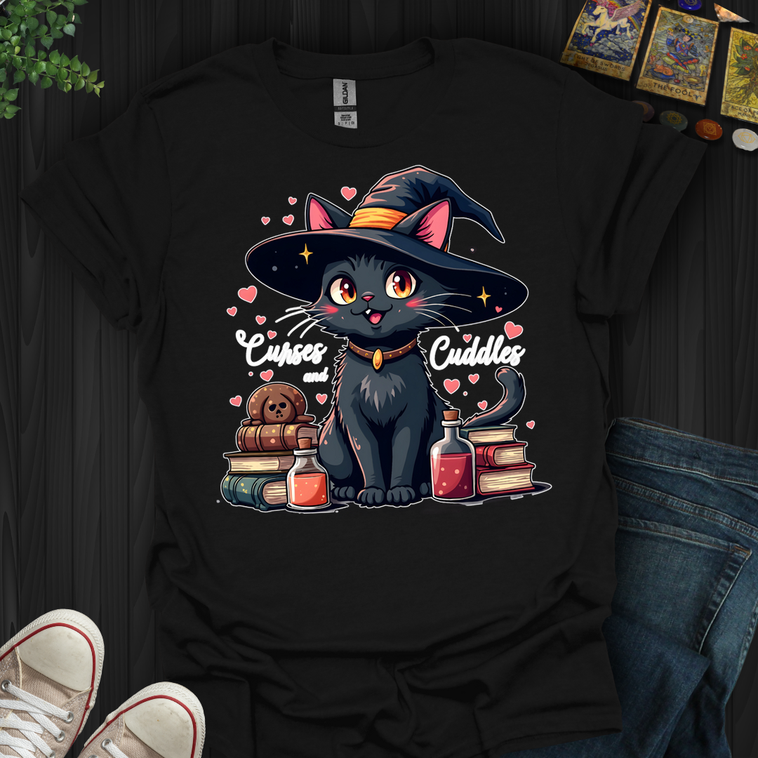 Curses And Cuddles- T-Shirt