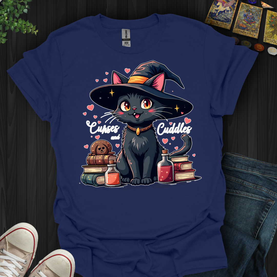 Curses And Cuddles- T-Shirt