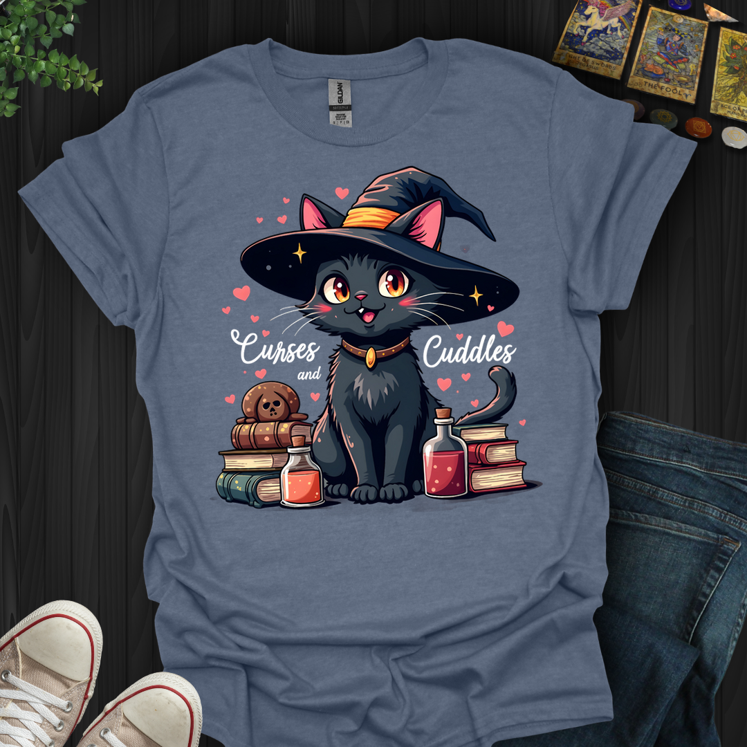 Curses And Cuddles- T-Shirt