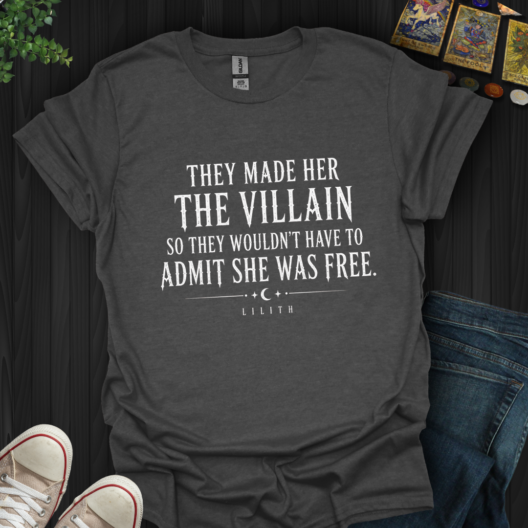 They Made Her The Villain- T-Shirt