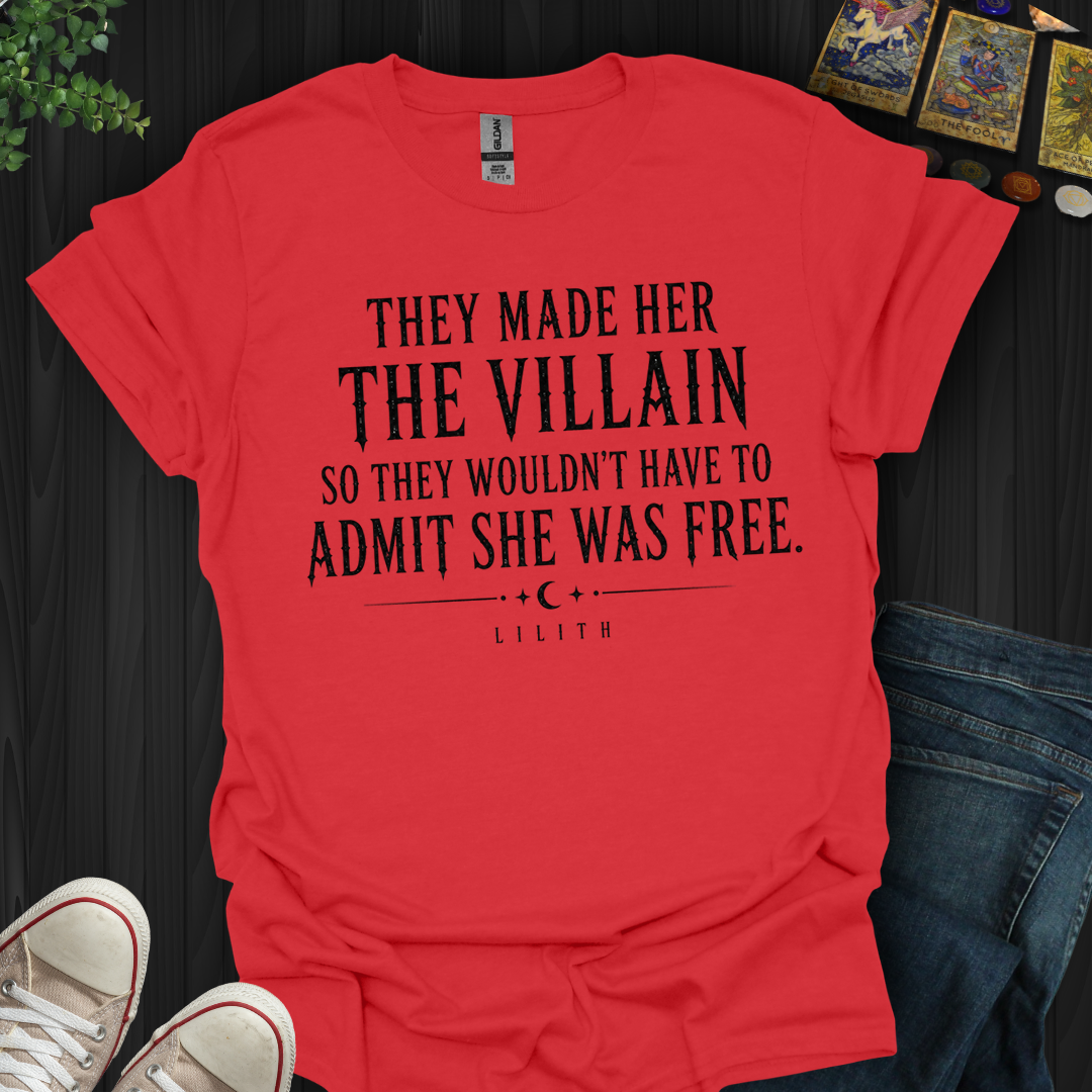 They Made Her The Villain- T-Shirt