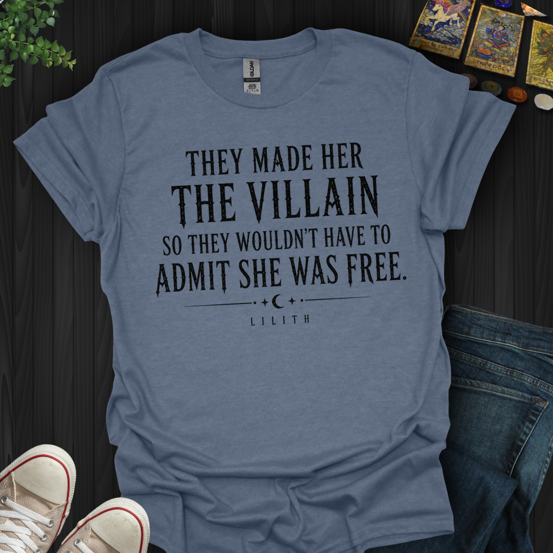 They Made Her The Villain- T-Shirt