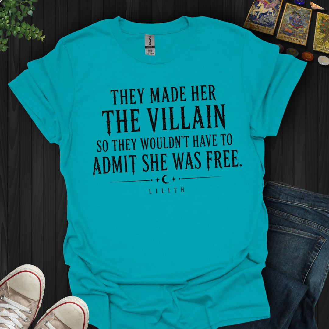 They Made Her The Villain- T-Shirt