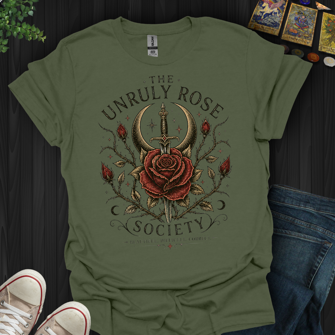 The Unruly Rose Society- T-Shirt
