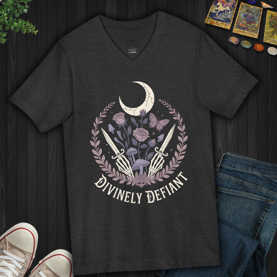 Divinely Defiant- V-Neck