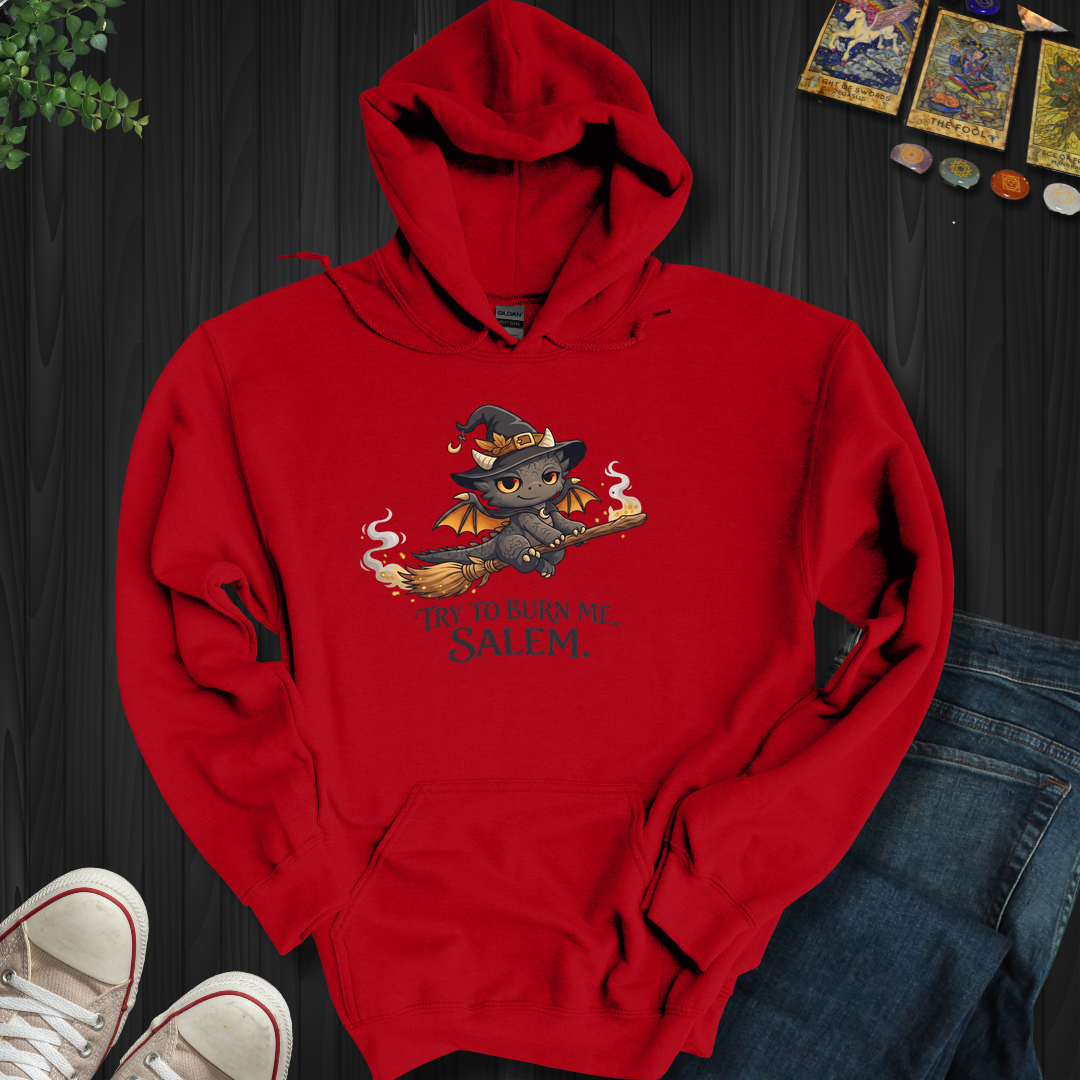 Try To Burn Me Salem- Hooded Sweatshirt