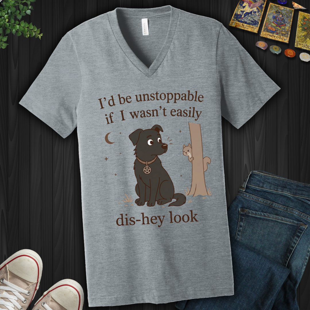 Easily Distracted- V-Neck