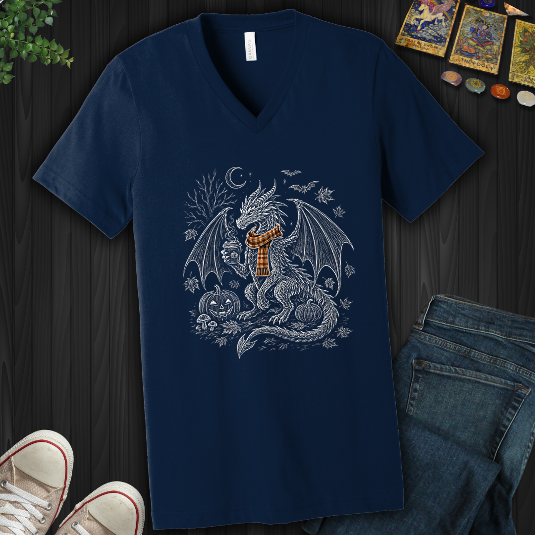Fall Dragon- V-Neck