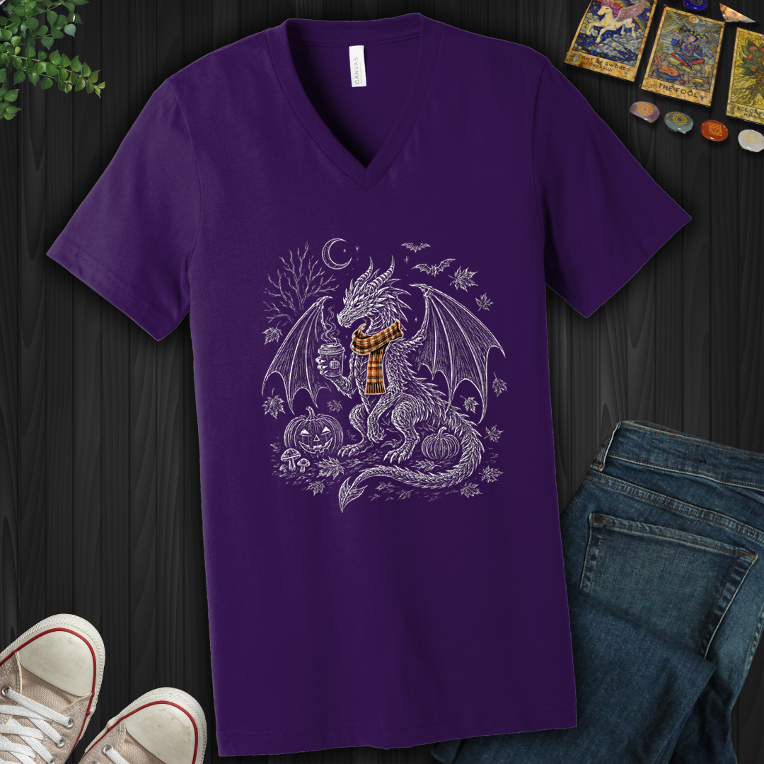 Fall Dragon- V-Neck