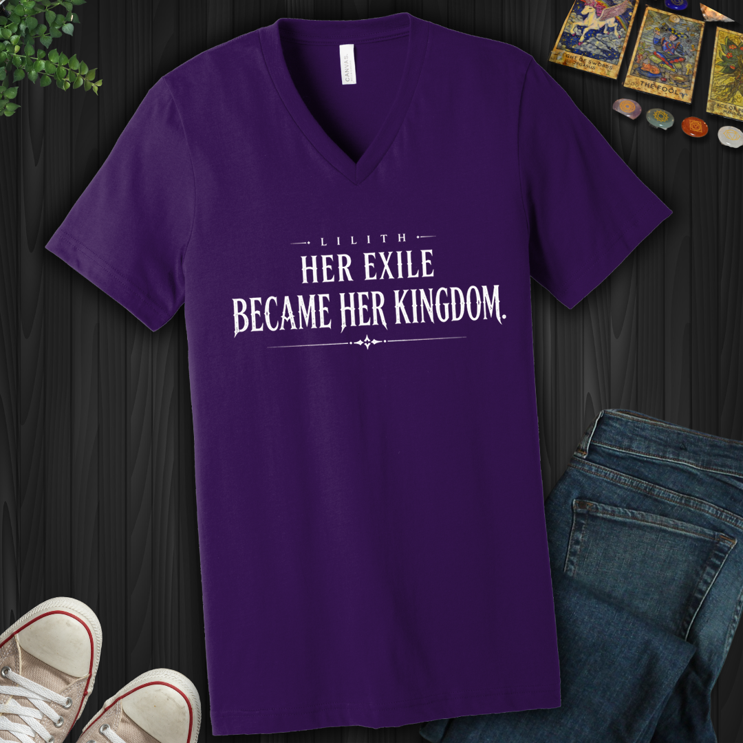 Excile Became Her Kingdom- V-Neck