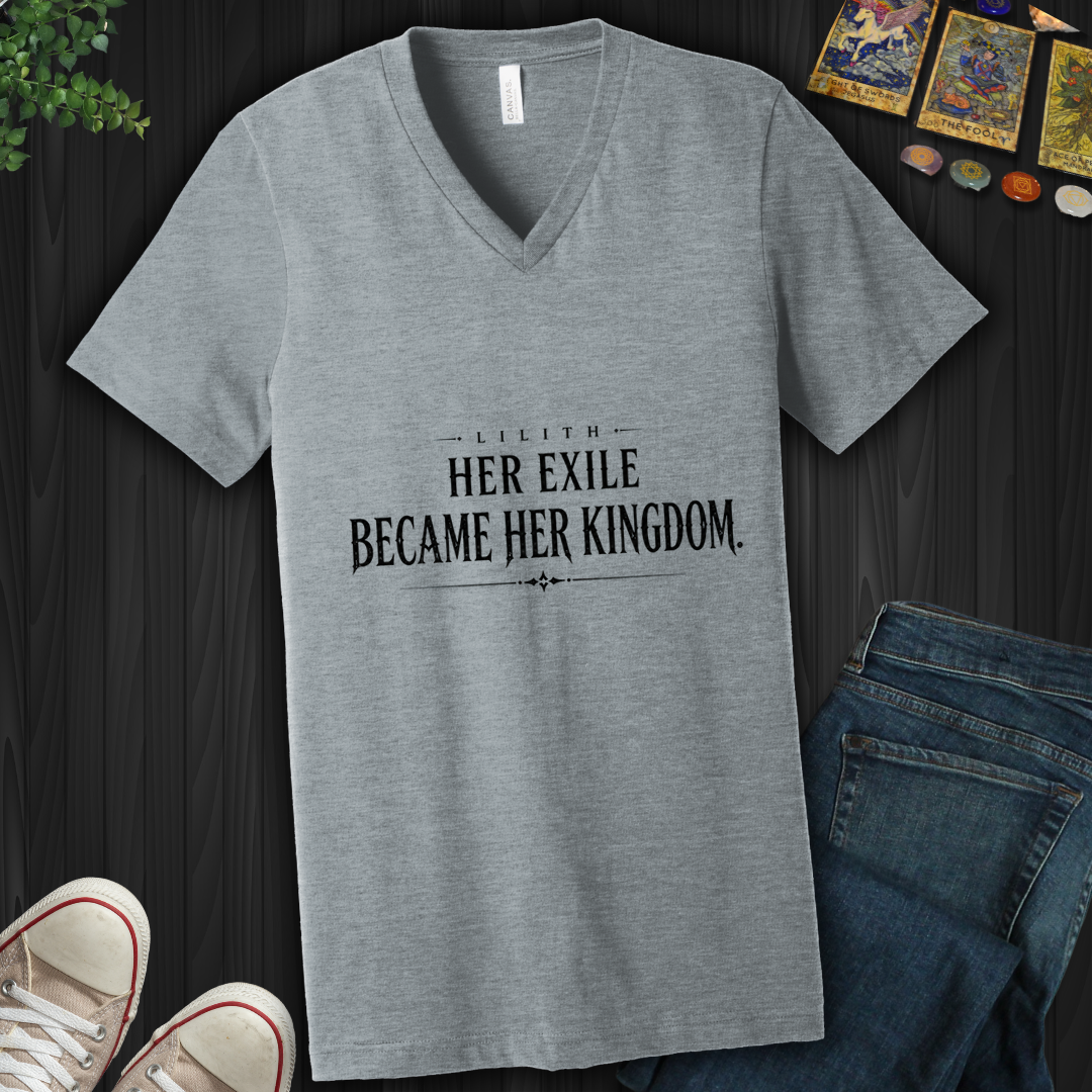 Excile Became Her Kingdom- V-Neck