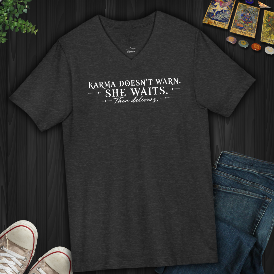 Karma Waits- V-Neck