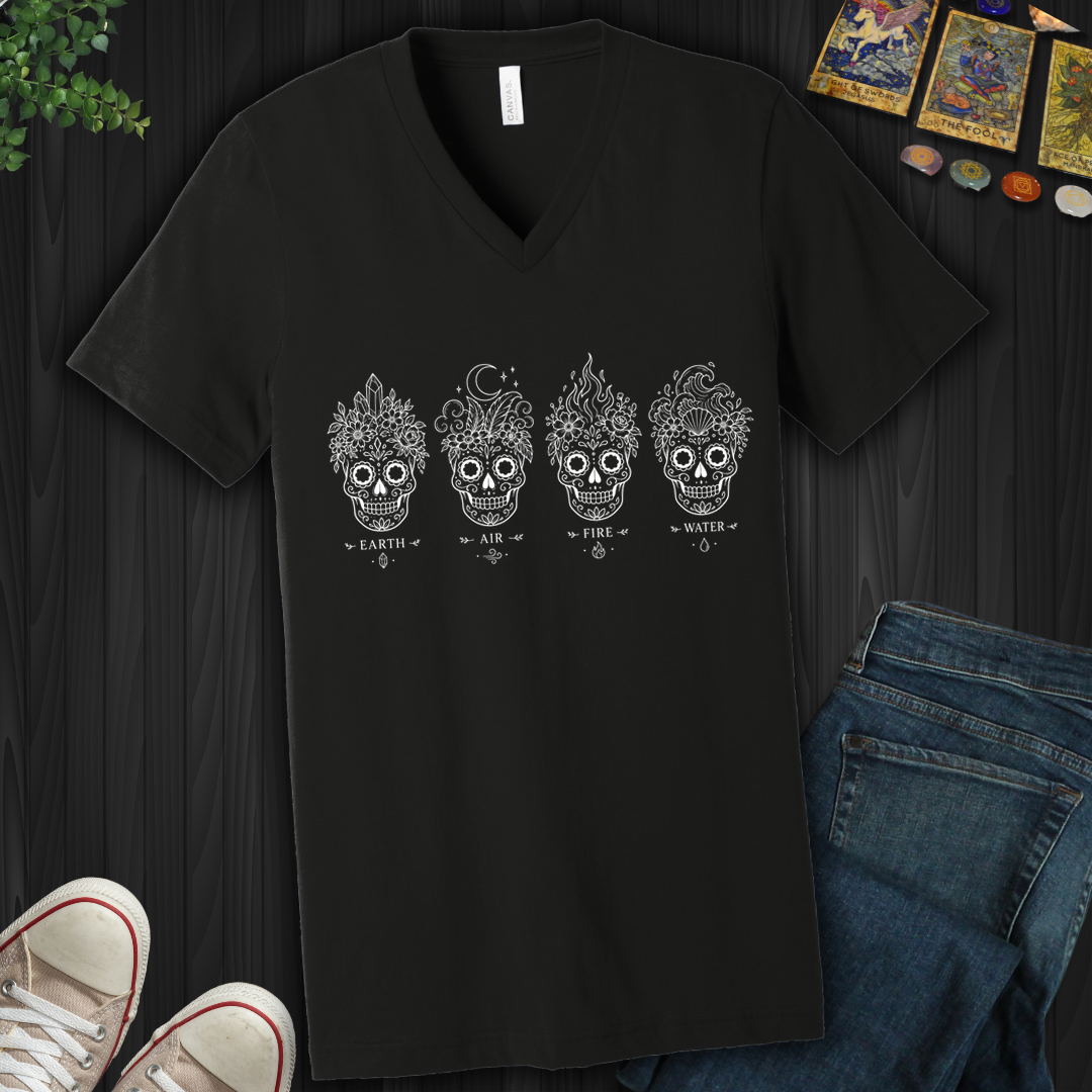 Element Skulls- V-Neck