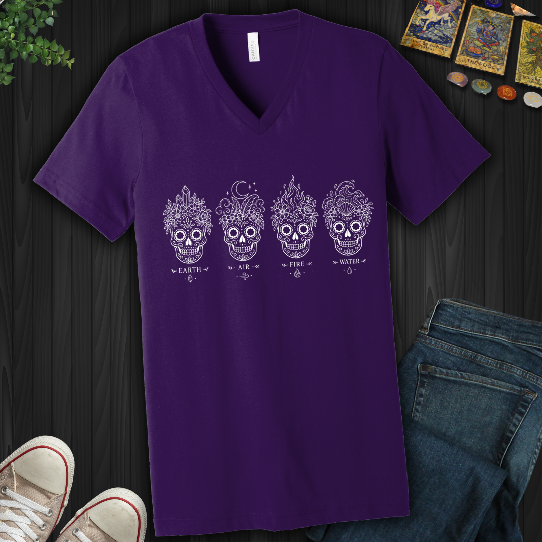 Element Skulls- V-Neck
